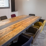 עיצוב ותכנון משרד בשילוב עץ ממוחזר